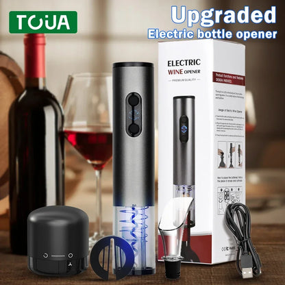 Stainless Steel Electric Wine Opener