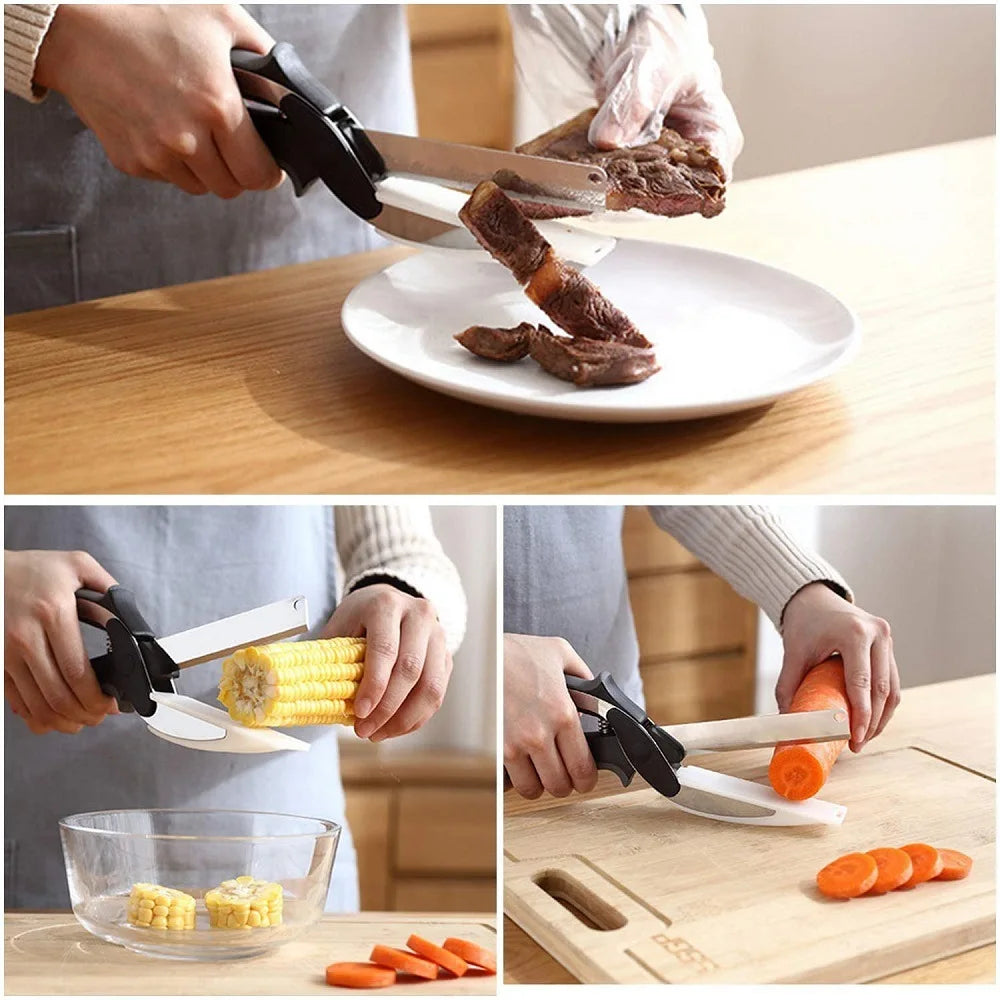 2-in-1 Knife and Cutting Board