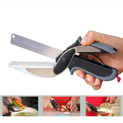 2-in-1 Knife and Cutting Board