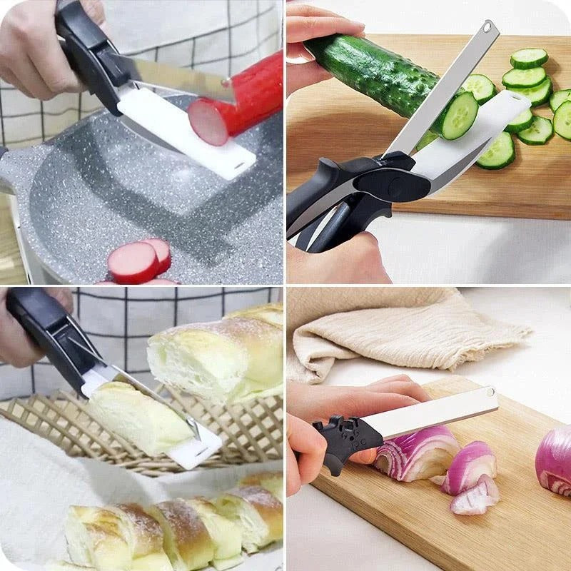 2-in-1 Knife and Cutting Board